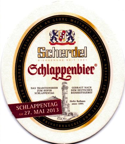 hof ho-by scherdel oval 6a (210-schlappenbier)